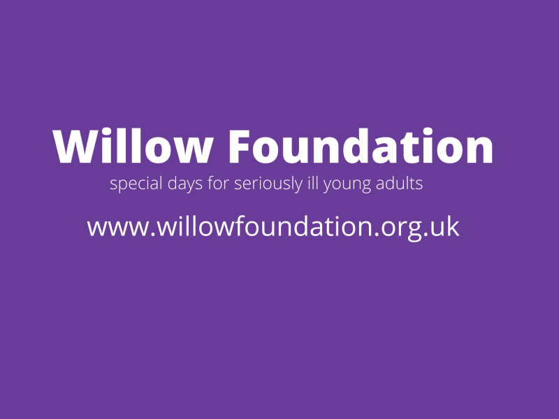 Willow Foundation banner