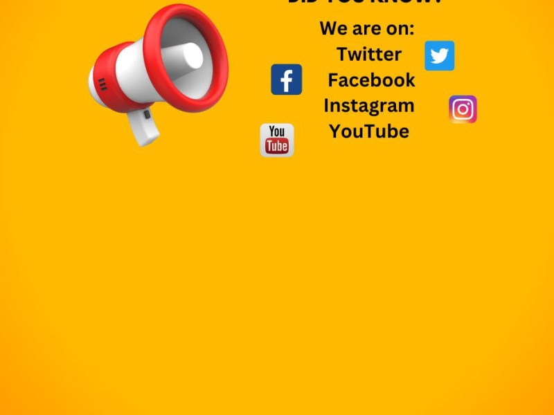 We are on Twitter, FB and Instagram (2)